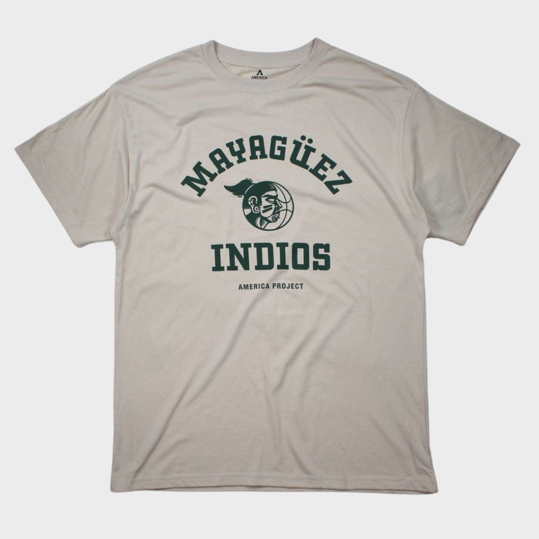 Indios de Mayagüez Varsity Cream T-Shirt