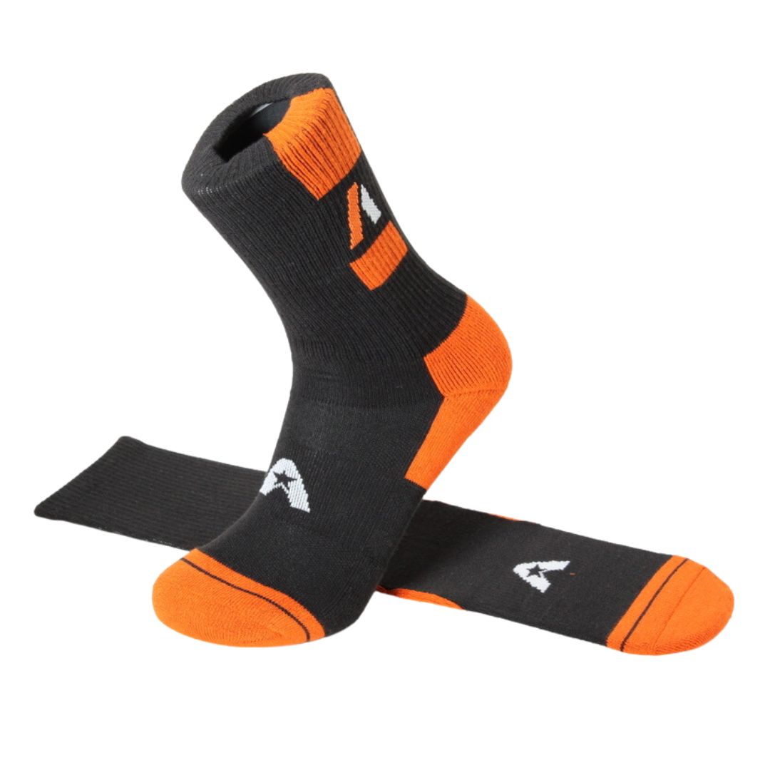 Atléticos de San Germán Black Basketball Crew Sock