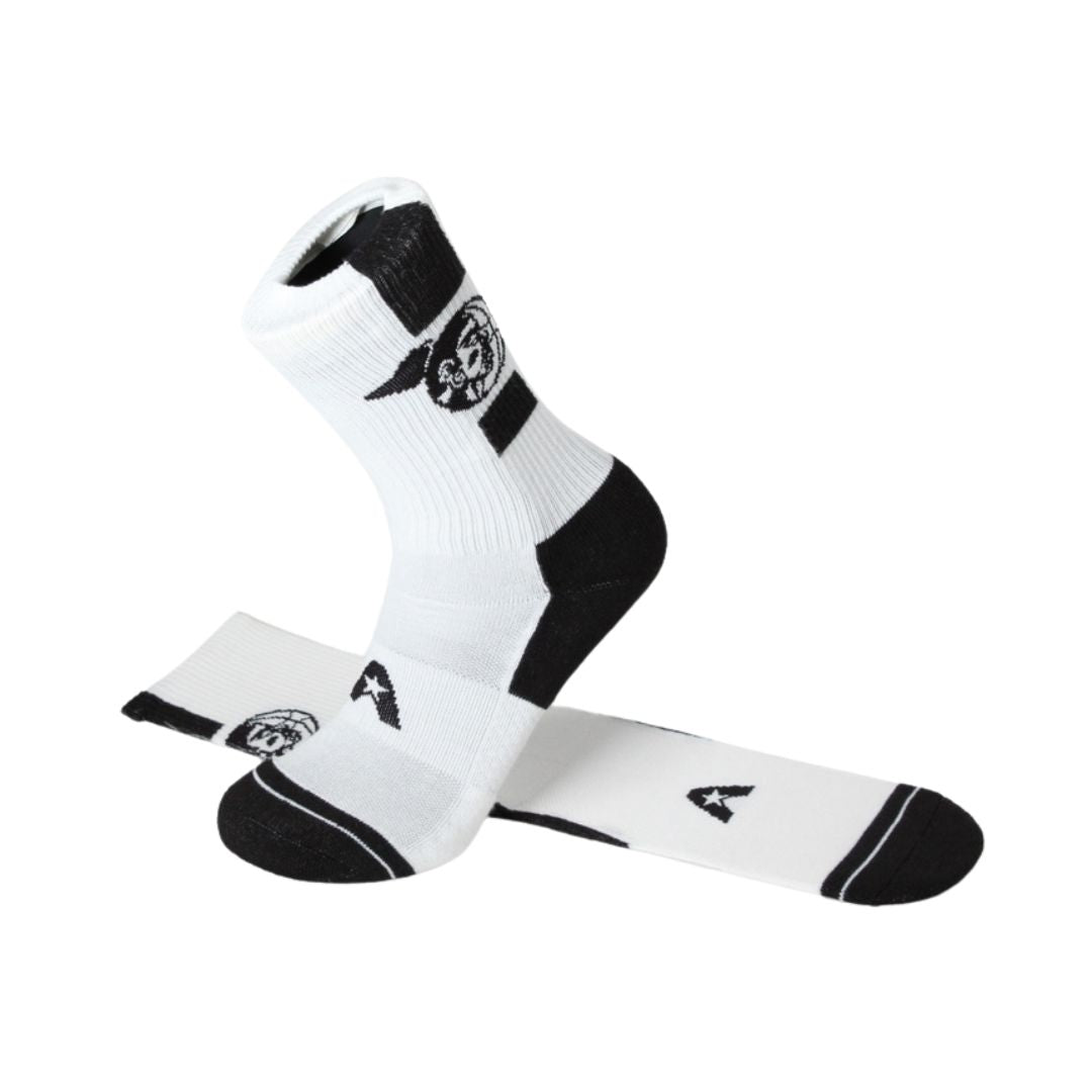 Indios de Mayagüez White Basketball Crew Sock