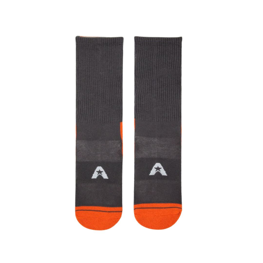 Atléticos de San Germán Gray Basketball Crew Sock