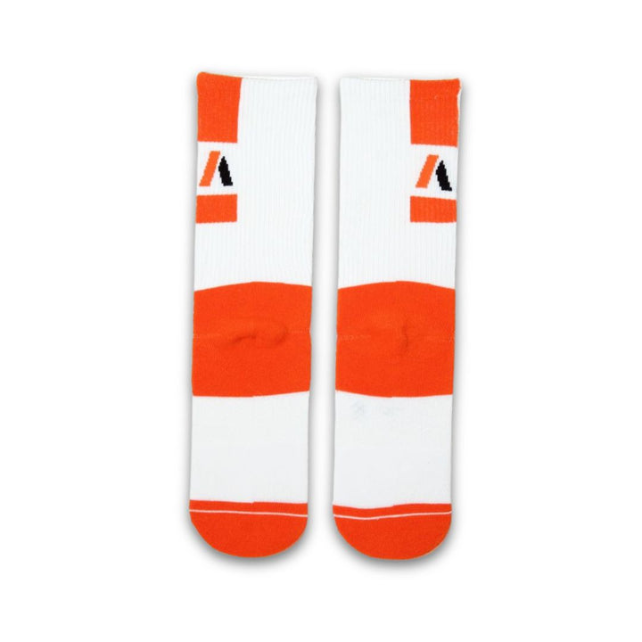 Atléticos de San Germán White Basketball Crew Sock