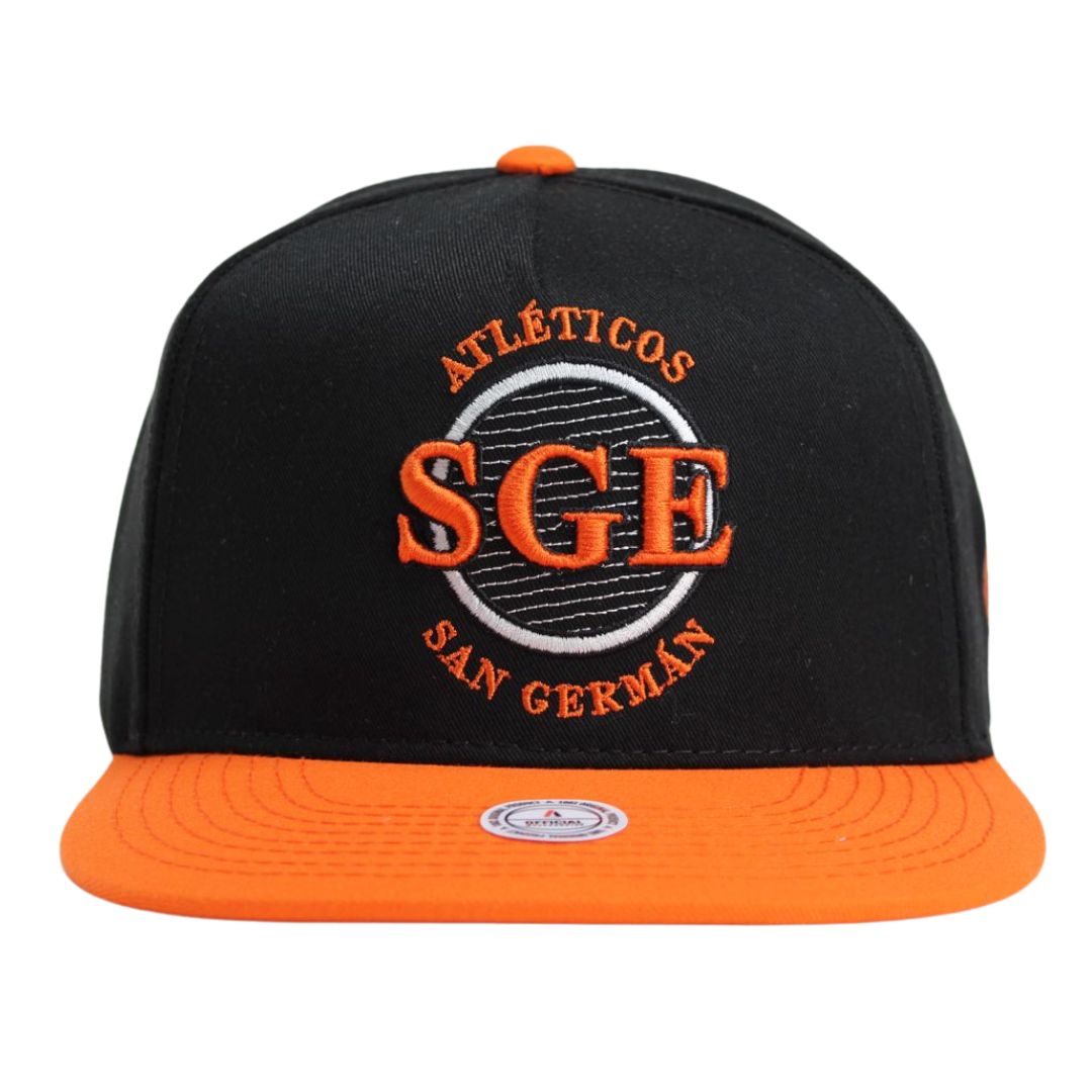 Atléticos de San Germán Team Code Pinched Structured Cap