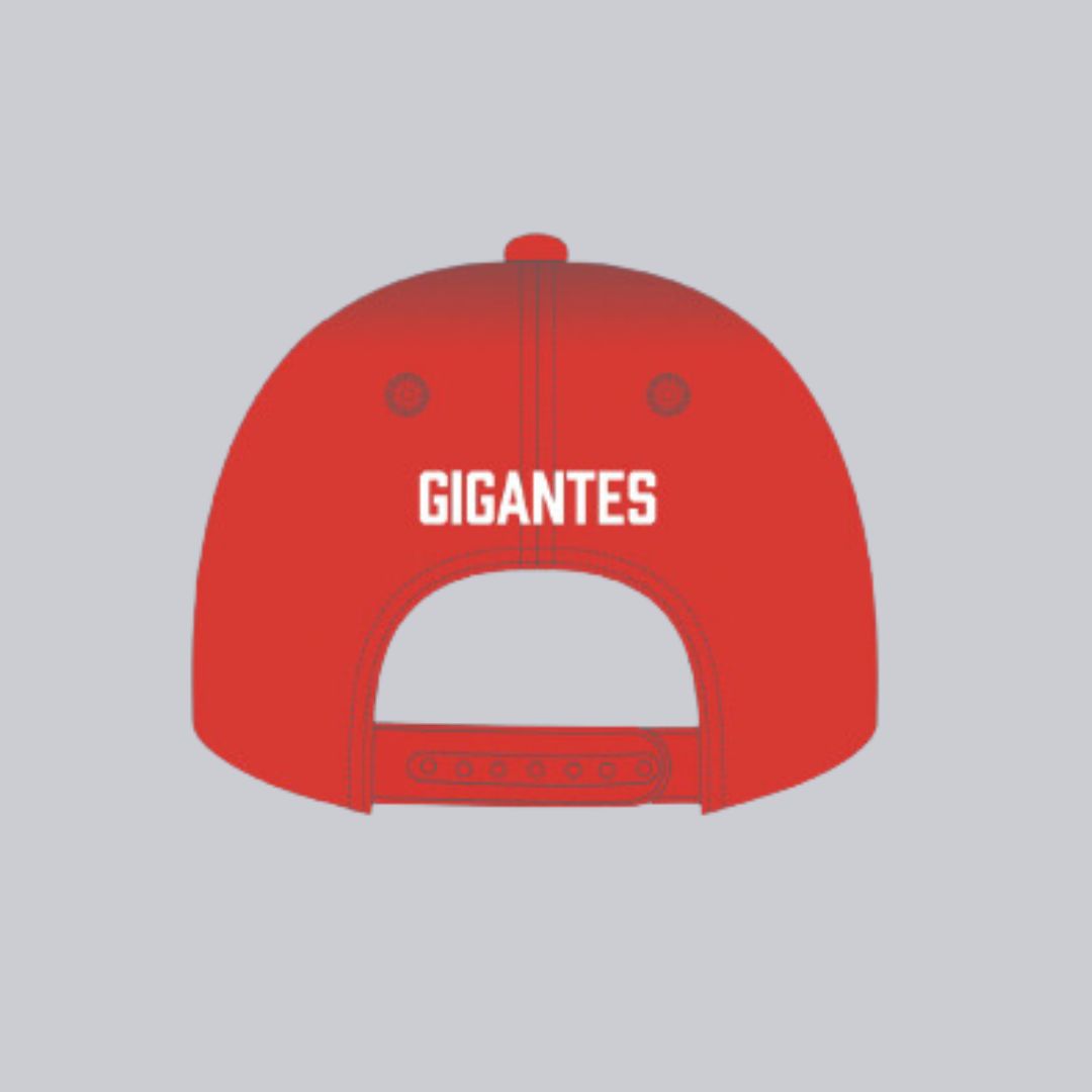 Gigantes de Carolina Fireball Red Structured Cap