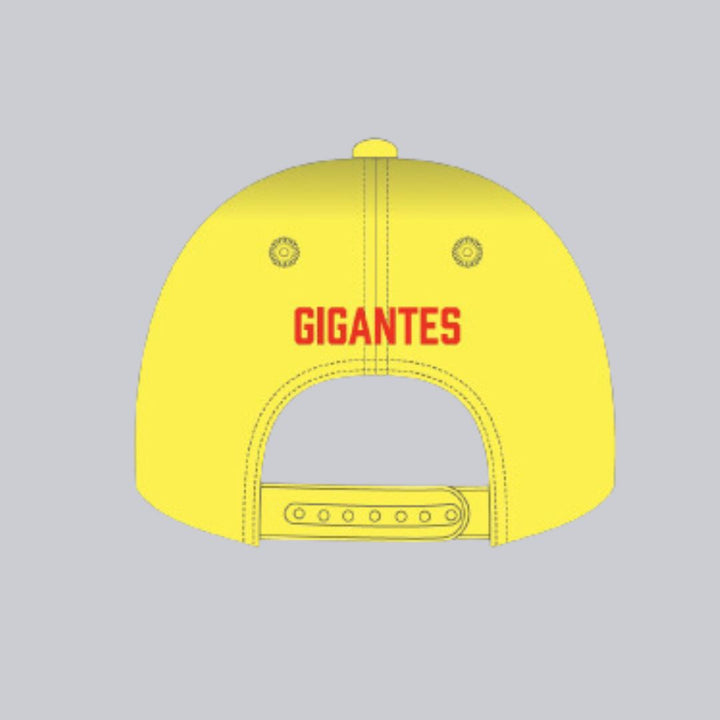 Gigantes de Carolina Fireball Yellow Structured Cap