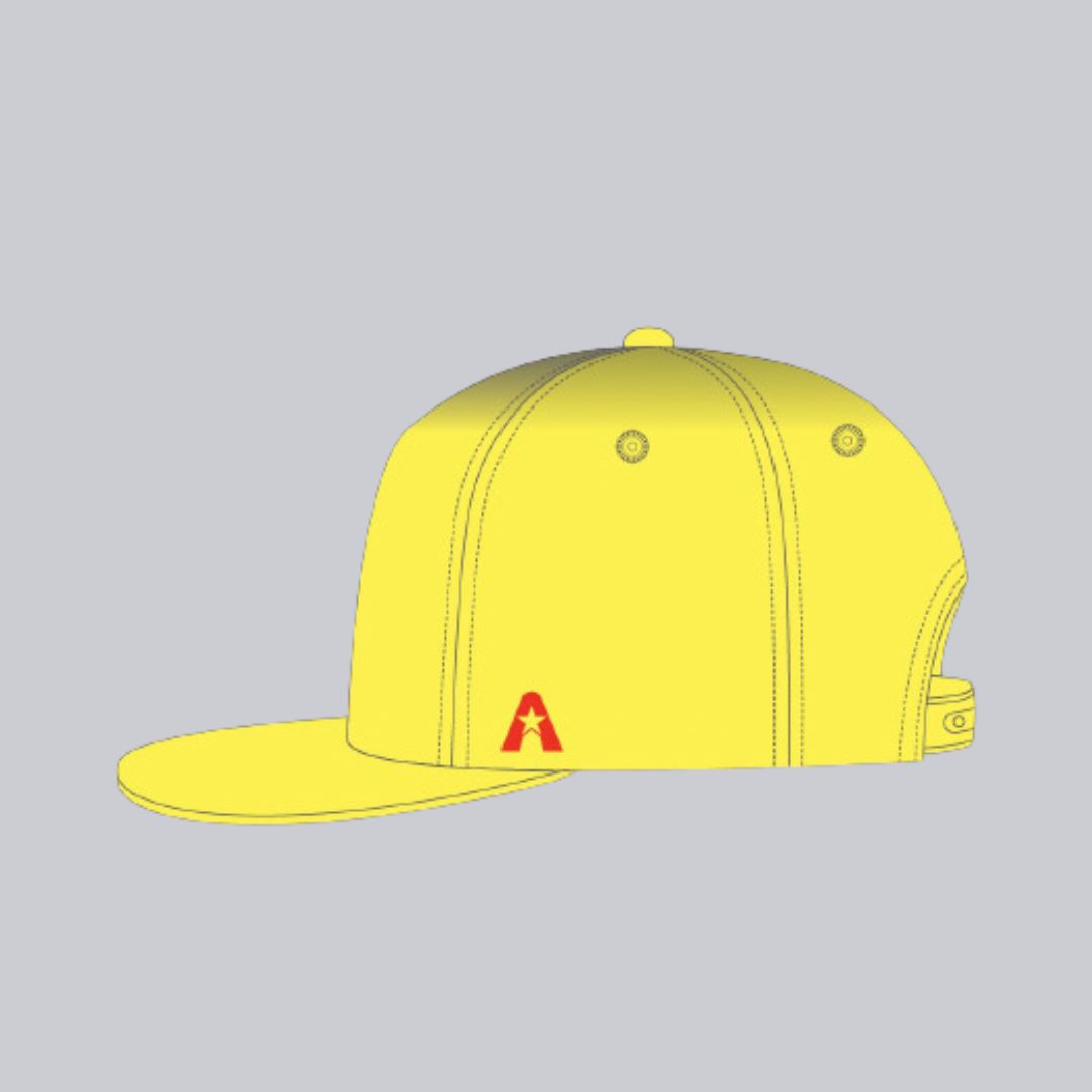 Gigantes de Carolina Fireball Yellow Structured Cap