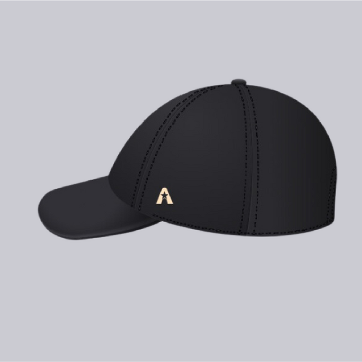 Indios Wordmark Black Structured Cap