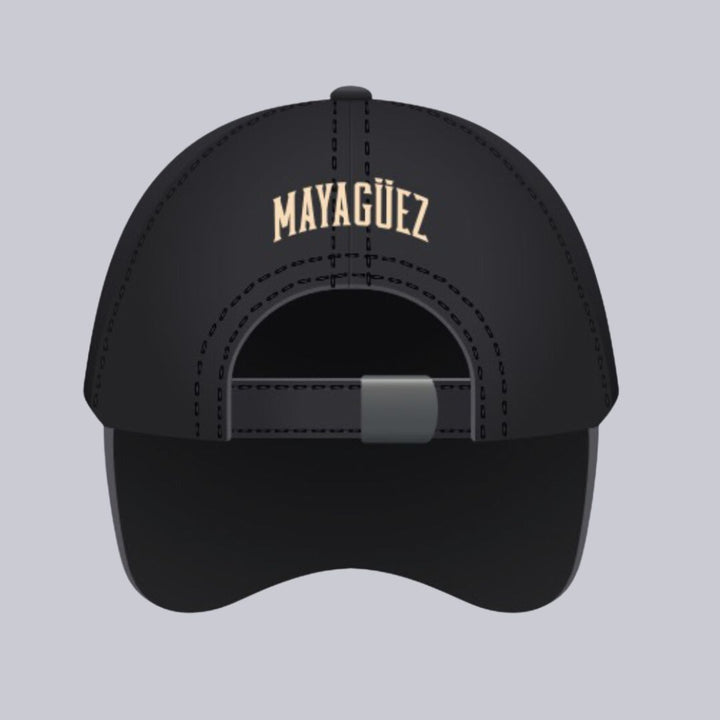 Indios Wordmark Black Structured Cap