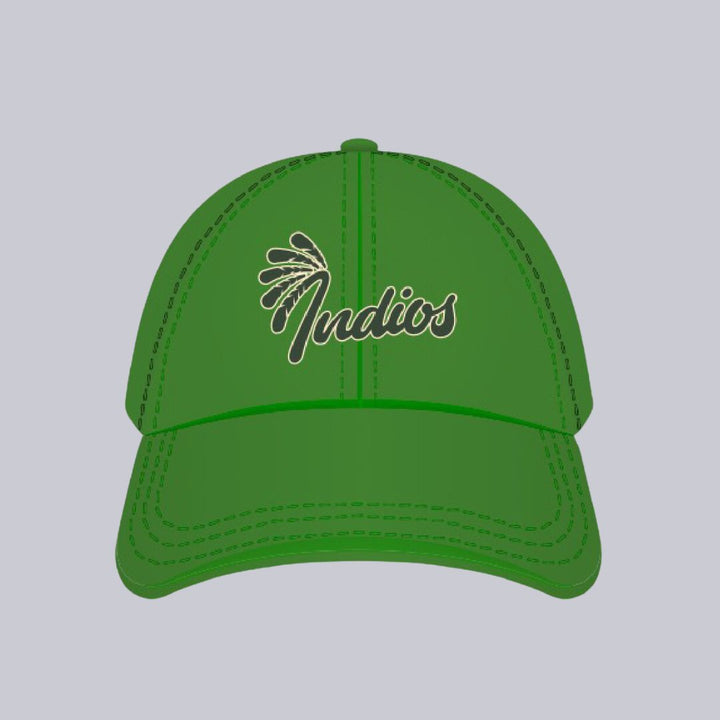 Indios Script Green Soft Cap