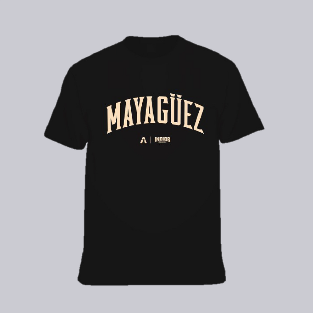 Mayagüez Black Cotton Tee