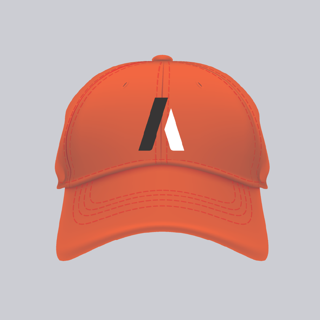 Atléticos "A" Icon Orange Soft Cap