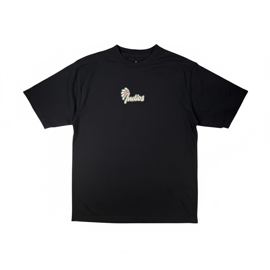 Indios de Mayagüez "Somos La Tribu" Black Oversize Tee