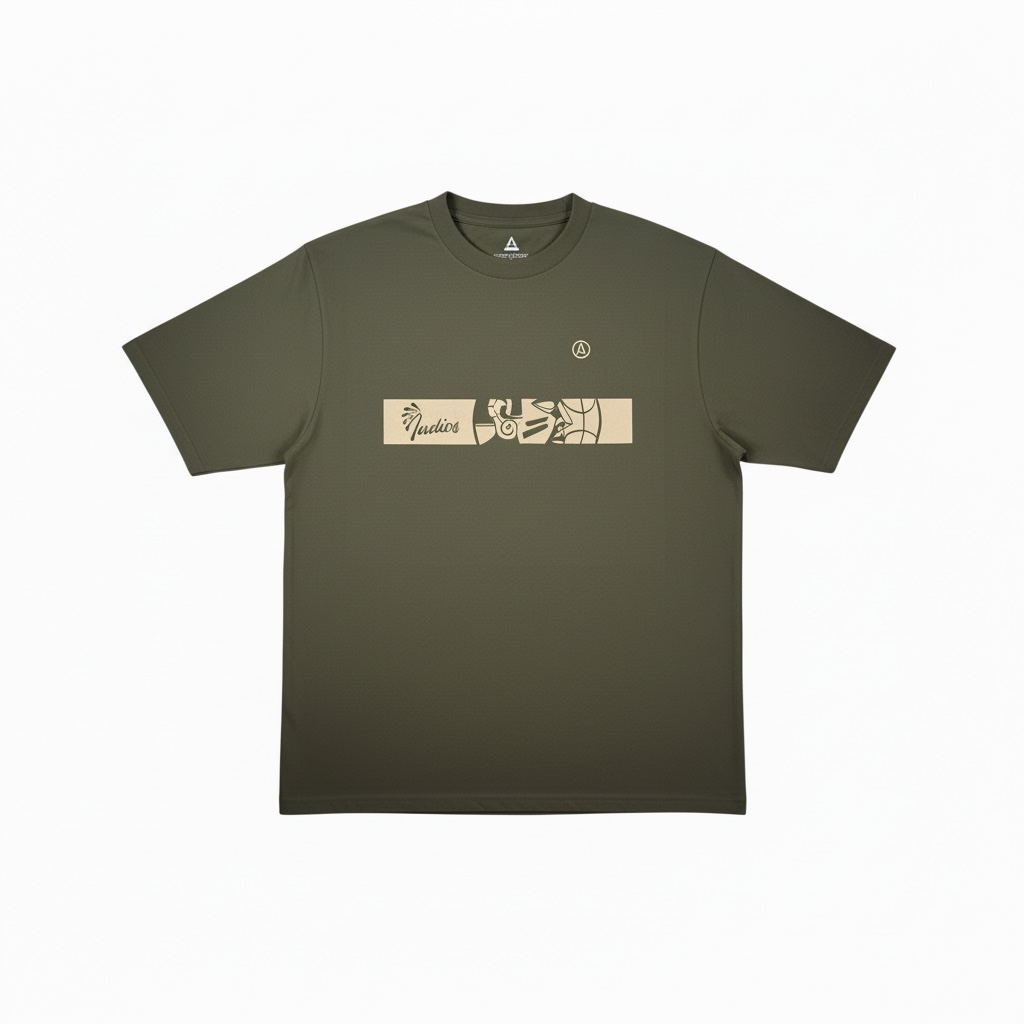 Indios de Mayagüez "Indios" Forest Green Oversize Tee
